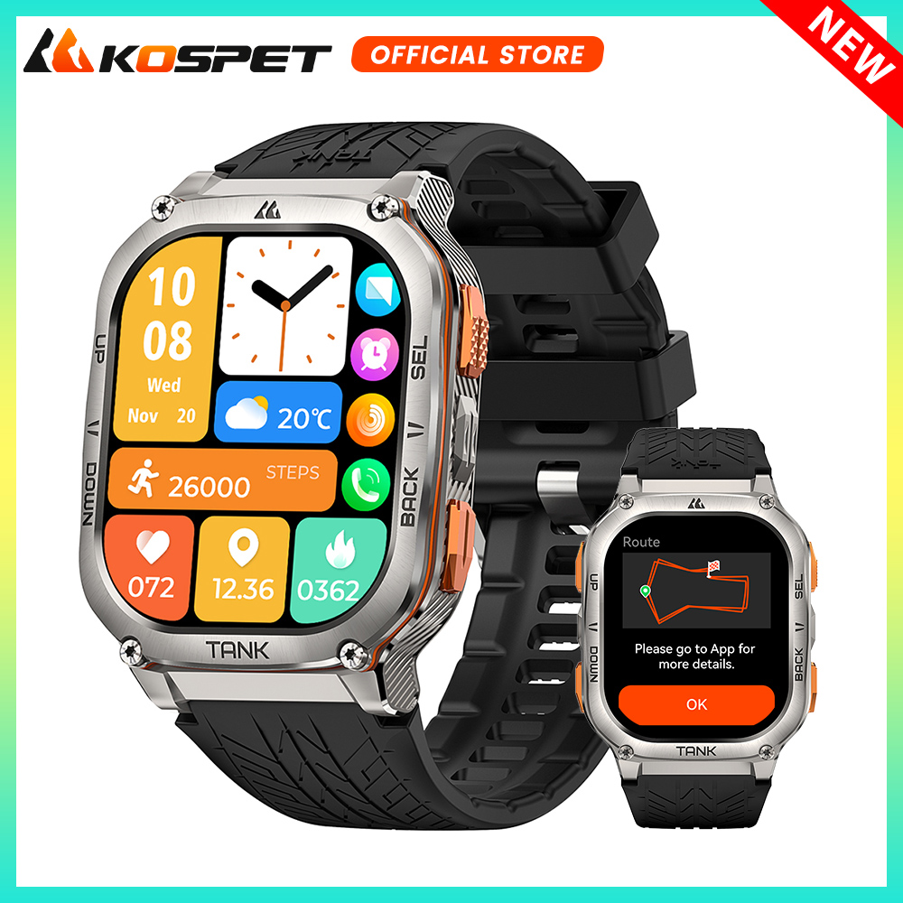 Do Oxygen Meter - KOSPET TANK M3 Jam Tangan Pintar