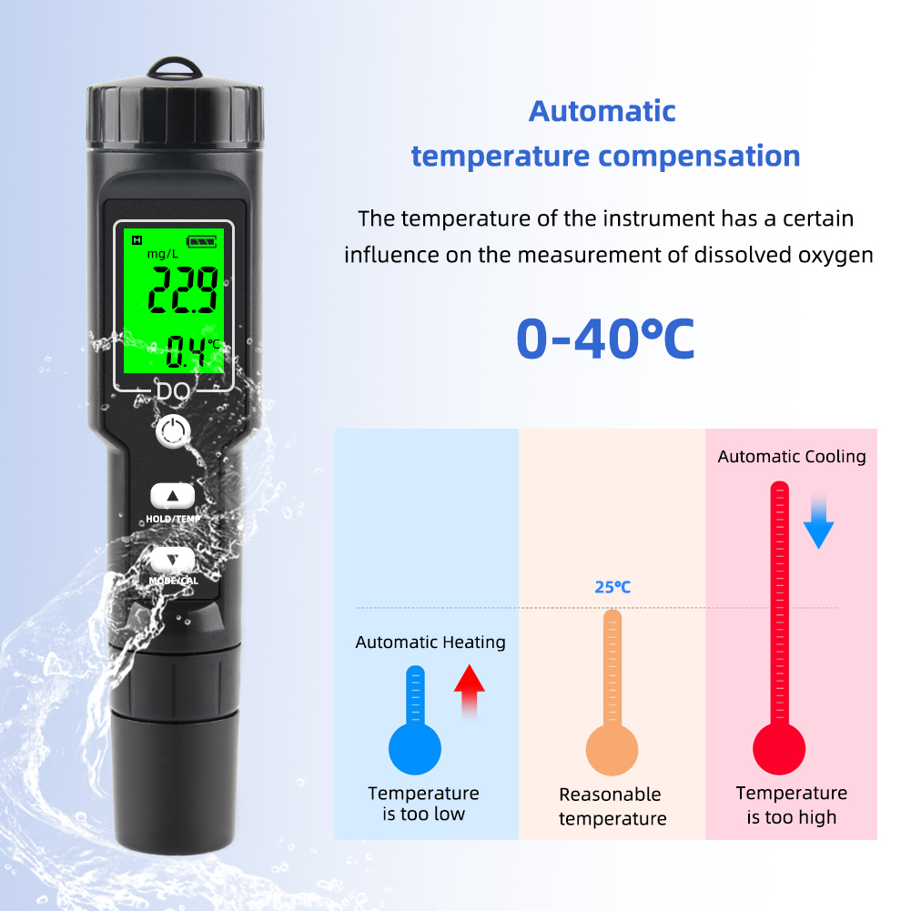 Pengukur oksigen terlarut DO91 - Do Oxygen Meter ulasan dan harga