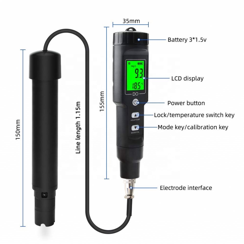 Detektor Oksigen Terlarut Port - Do Oxygen Meter ulasan dan harga