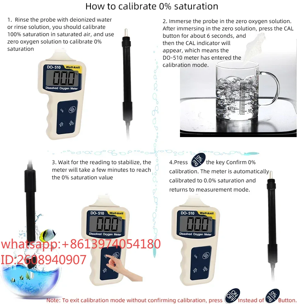 Cocok untuk Alat Penguji Kuali - Do Oxygen Meter ulasan dan harga