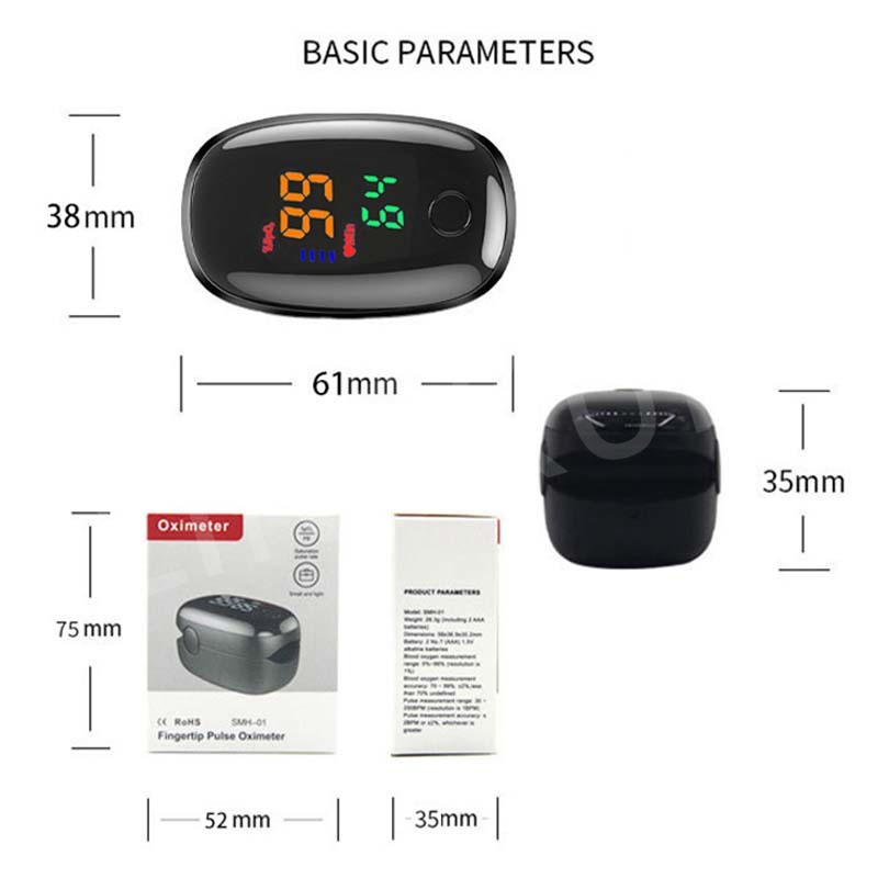 Oksimeter ujung jari Digital,  - Do Oxygen Meter ulasan dan harga