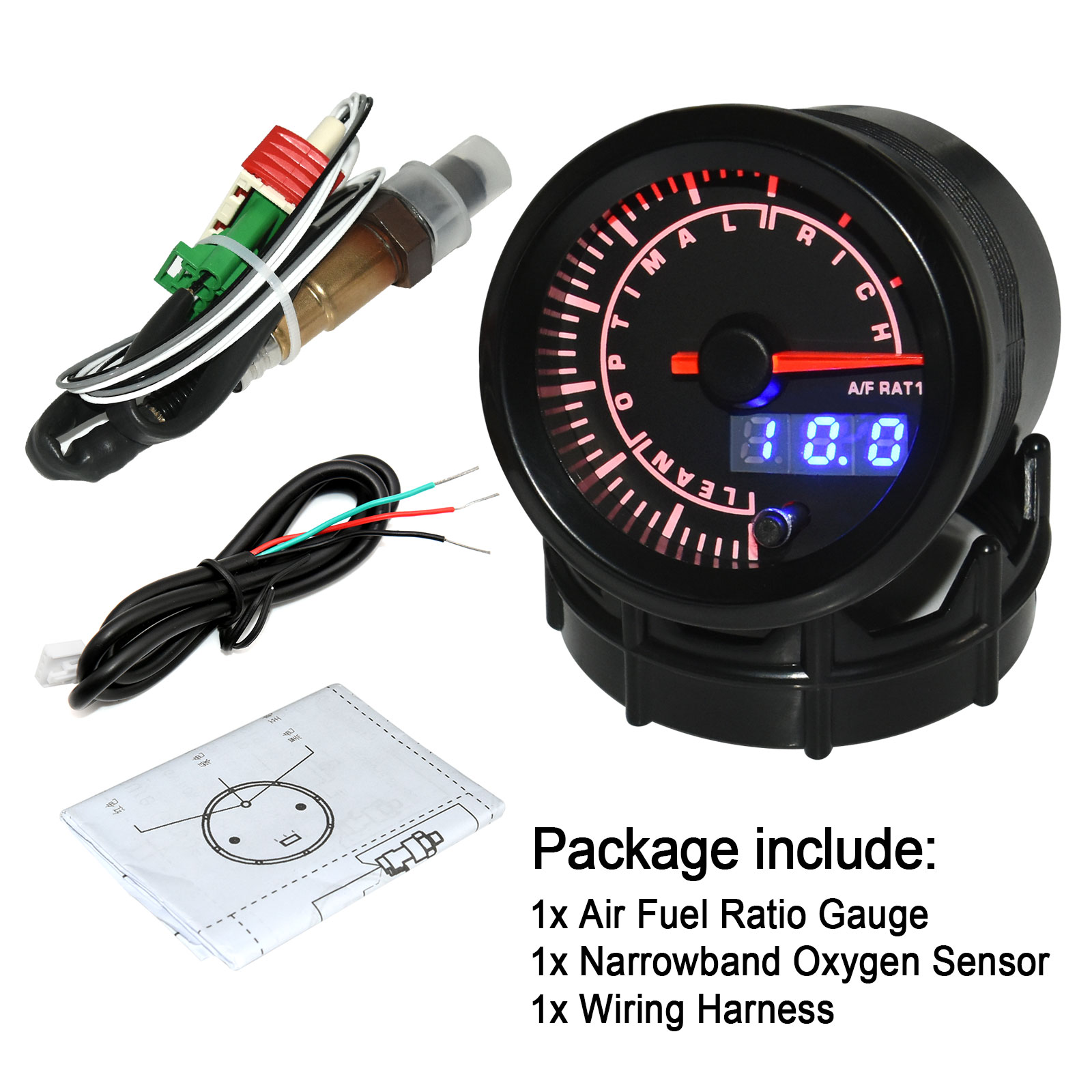 7 Warna Digital Panah Tampilan - Do Oxygen Meter ulasan dan harga